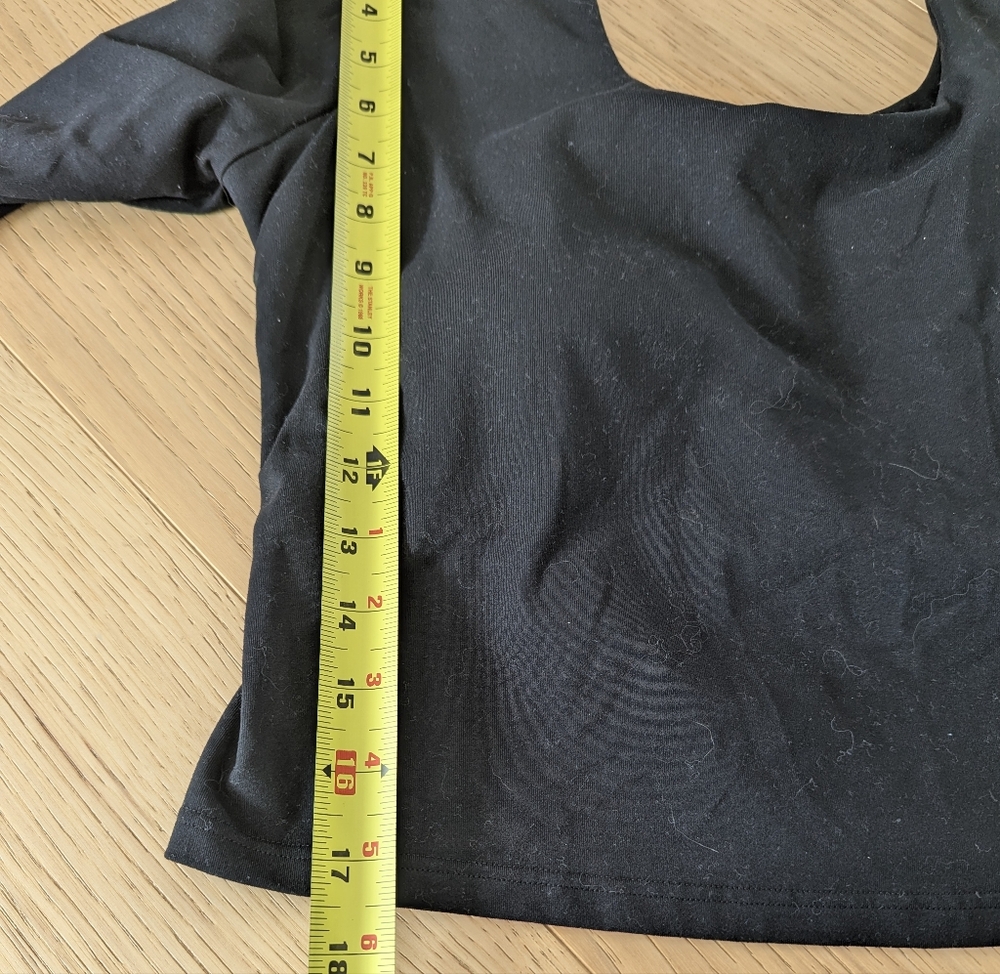 2 x Fabletics XL Oasis Twist Tops Black - Picture 8 of 11